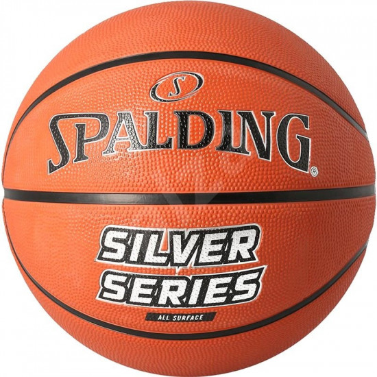 Basketbalová lopta SPALDING SILVER SERIES SZ7 RUBBER Basketbalová lopta SPALDING SILVER SERIES SZ7 RUBBER